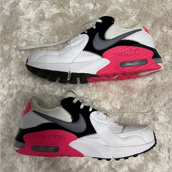 Nike Shoes - Nike Air Max Women’s White, Pink, Black, Gray Sneakers 9.5